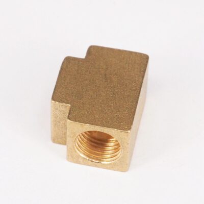 3 Ways Brass Pipe Equal Female Connector 1/4" BSP Thread