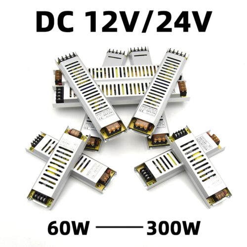 220V To 12V 24V Ac Dc Power Supply 60W 100W 150W 200W 300W