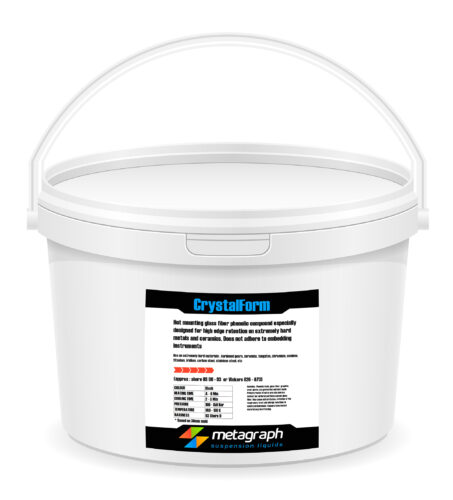 CrystalForm - Hot Mounting Glass Fiber Phenolic For High Edge Retention (4Kg)