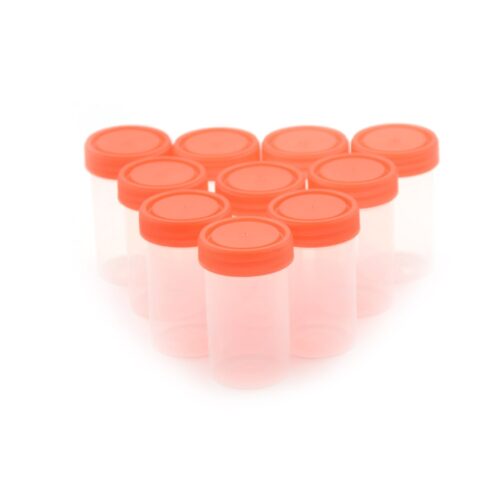 Specimen Sample Bottle Graduated 10pcs 60ml/40ml