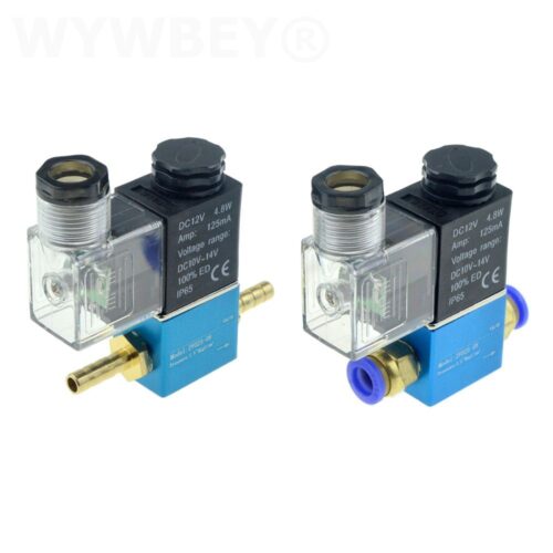 12V 24V 220V Pneumatic Electric Solenoid Valve 2 Position 2 Port Normally Closed Connector