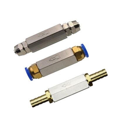 Brass Pneumatic Check Valve Full Port One Way Non-return Valve