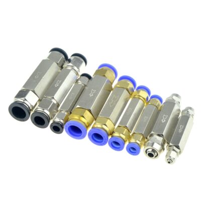 Pneumatic Check Valve 6mm 8mm 10mm 1/4 OD Hose One Way Valve