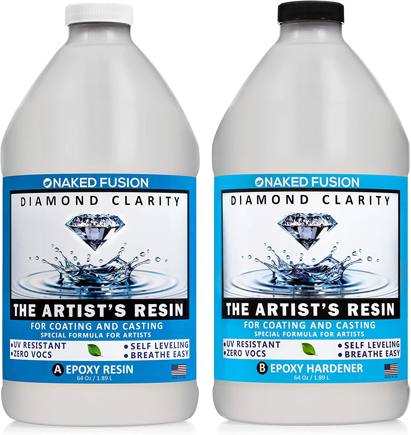 2 x High Vacuum Compatible Quick Dry Epoxy Resing and Hardener 1L